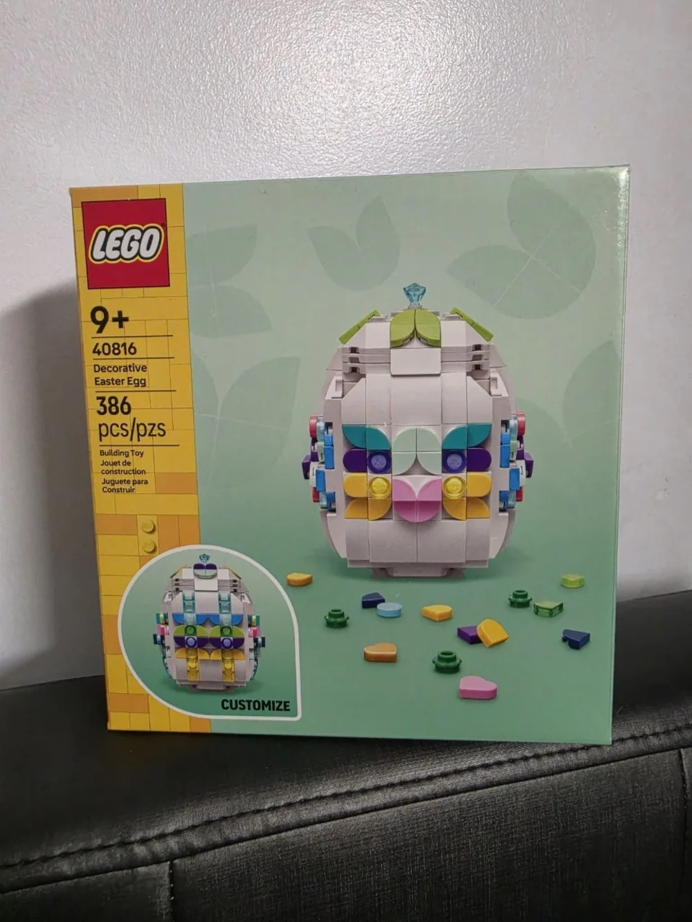 New LEGO Decorative Easter Egg Building Toy 40816 limited edition 2026, age 9+